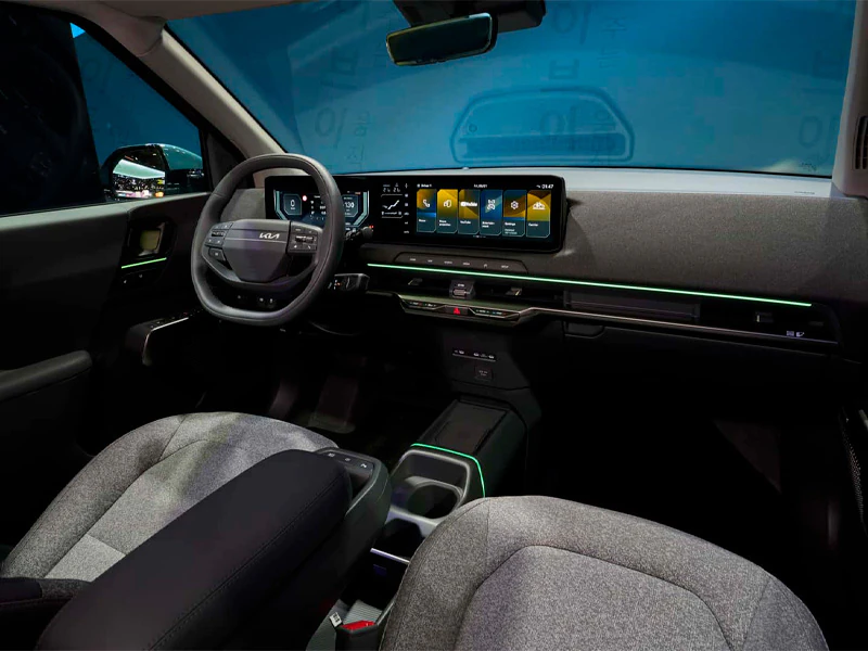 cockpit novo kia ev2